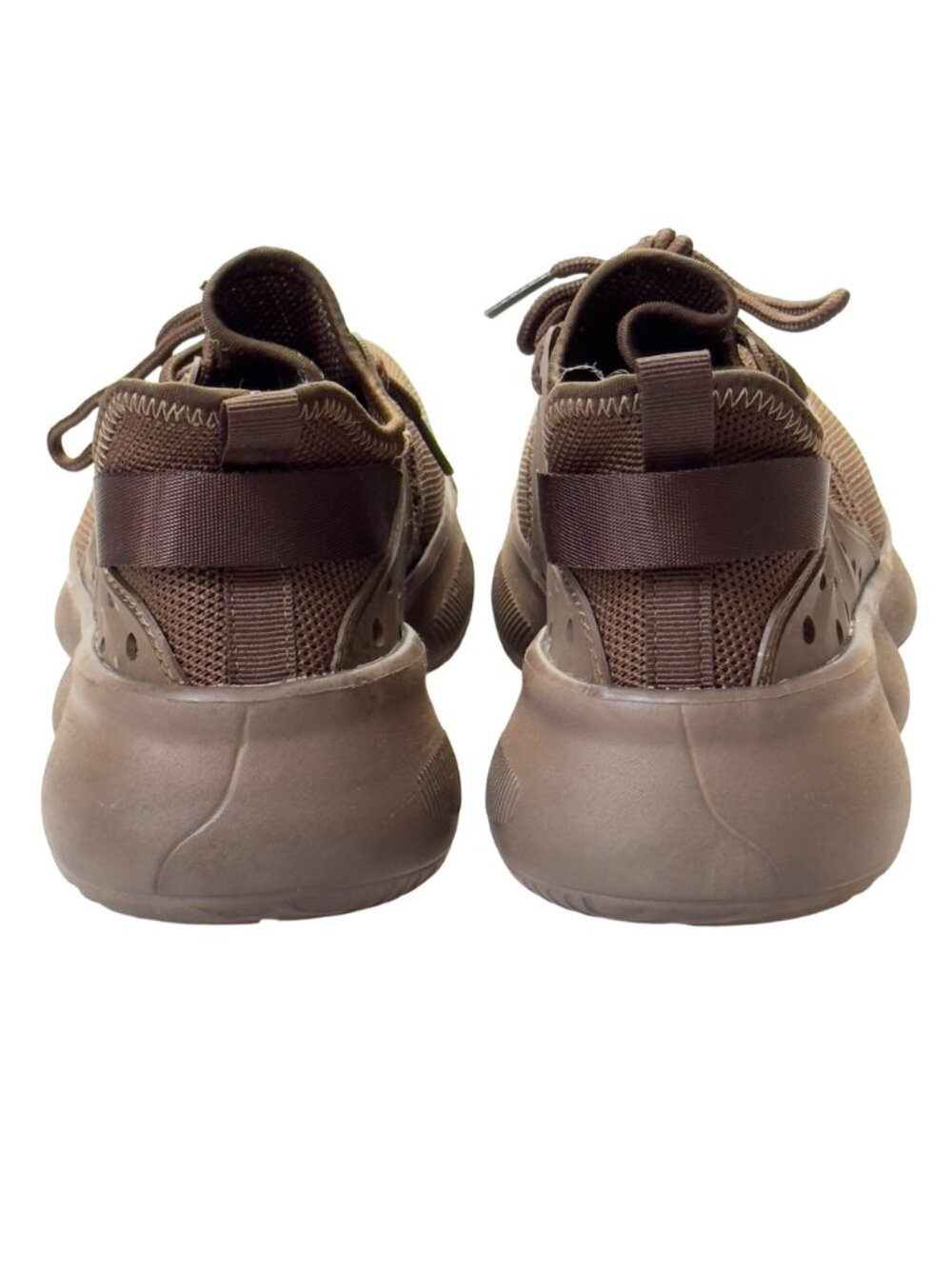 MATA Women’s Shoes Brown Mesh Platform Fashion Sneakers Size 9 - Picture 4 of 12
